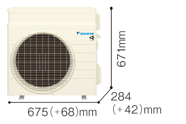 2.2～3.6kW カラー：ホワイト（5Y 7.5/1）
